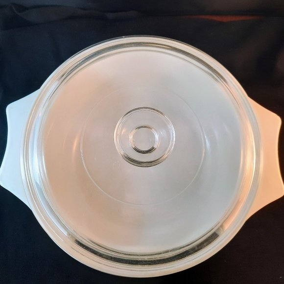 Cherry Blossom Pyrex Casserole Dish with Corningware Glass Lid - Picture 4 of 6